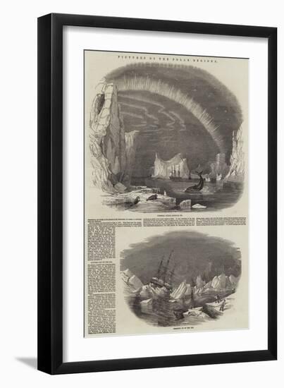 Pictures of the Polar Regions-null-Framed Giclee Print