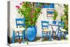 Pictures of Traditional Greece-Maugli-l-Stretched Canvas