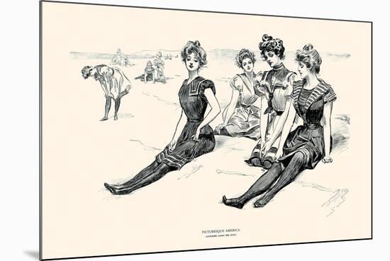 Picturesque America-Charles Dana Gibson-Mounted Premium Giclee Print