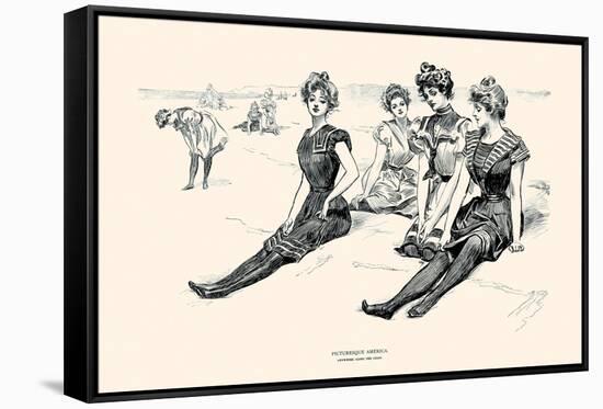 Picturesque America-Charles Dana Gibson-Framed Stretched Canvas