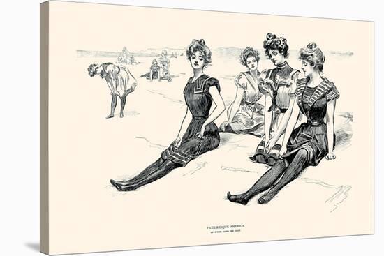 Picturesque America-Charles Dana Gibson-Stretched Canvas