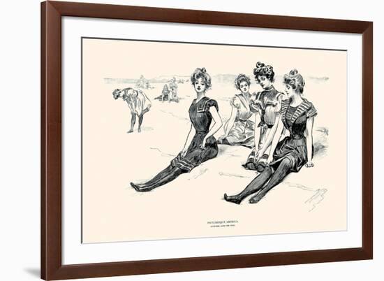 Picturesque America-Charles Dana Gibson-Framed Art Print