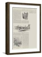 Picturesque Aspects of the East-End-Harold Oakley-Framed Giclee Print