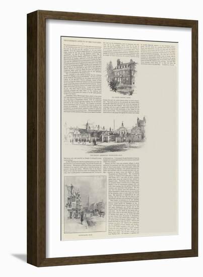 Picturesque Aspects of the East-End-Harold Oakley-Framed Giclee Print