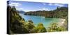 Picturesque Bay in Idyllic Kenepuru Sound, Marlborough Sounds, South Island, New Zealand-Doug Pearson-Stretched Canvas