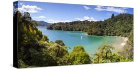 Picturesque Bay in Idyllic Kenepuru Sound, Marlborough Sounds, South Island, New Zealand-Doug Pearson-Stretched Canvas