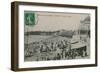 Picturesque Biarritz - Biarritz, Queen of Beaches. Postcard Sent in 1913-French Photographer-Framed Giclee Print