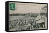 Picturesque Biarritz - Biarritz, Queen of Beaches. Postcard Sent in 1913-French Photographer-Framed Stretched Canvas