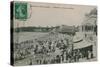 Picturesque Biarritz - Biarritz, Queen of Beaches. Postcard Sent in 1913-French Photographer-Stretched Canvas
