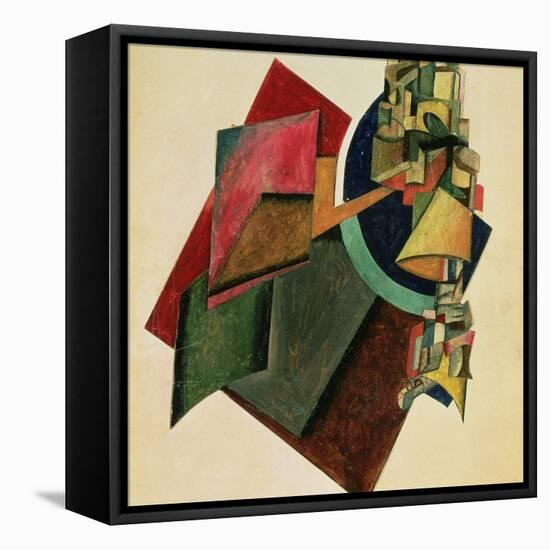 Picturesque Composition, 1919-Alexander Rodchenko-Framed Stretched Canvas