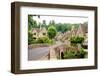 Picturesque Cotswold Village of Castle Combe, England-Jenifoto-Framed Photographic Print