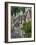 Picturesque Cottages in the Beautiful Cotswolds Village of Castle Combe, Wiltshire, England-Adam Burton-Framed Photographic Print