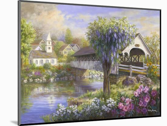 Picturesque Covered Bridge-Nicky Boehme-Mounted Giclee Print