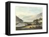 Picturesque English Lake I-T^h^ Fielding-Framed Stretched Canvas