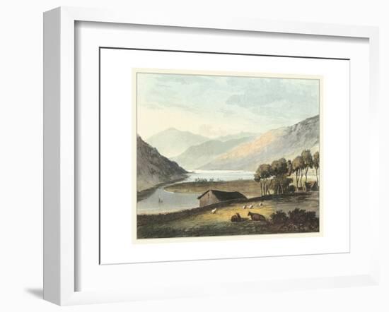 Picturesque English Lake I-T^h^ Fielding-Framed Art Print