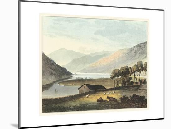 Picturesque English Lake I-T^h^ Fielding-Mounted Art Print