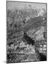 Picturesque Fishing Town on Side of Mountain on the Sorrento Peninsula, South of Amalfi-Alfred Eisenstaedt-Mounted Photographic Print