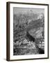 Picturesque Fishing Town on Side of Mountain on the Sorrento Peninsula, South of Amalfi-Alfred Eisenstaedt-Framed Photographic Print