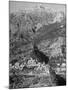 Picturesque Fishing Town on Side of Mountain on the Sorrento Peninsula, South of Amalfi-Alfred Eisenstaedt-Mounted Photographic Print