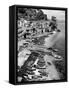 Picturesque Fishing Village on the Sorrento Peninsula Above Amalfi-Alfred Eisenstaedt-Framed Stretched Canvas