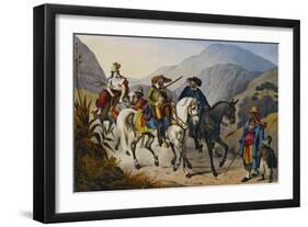 Picturesque Journey in Brazil, 19th Century-Johann Moritz Rugendas-Framed Giclee Print