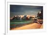 Picturesque Little Venice In Mykonos Greece-Markus Bleichner-Framed Art Print