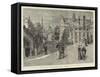 Picturesque London, the Middle Temple Hall and Gardens-Henry William Brewer-Framed Stretched Canvas