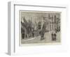 Picturesque London, the Middle Temple Hall and Gardens-Henry William Brewer-Framed Giclee Print