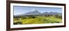 Picturesque Mount Taranaki (Egmont) and Rural Landscape, Taranaki, North Island, New Zealand-Doug Pearson-Framed Photographic Print