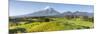 Picturesque Mount Taranaki (Egmont) and Rural Landscape, Taranaki, North Island, New Zealand-Doug Pearson-Mounted Photographic Print