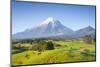 Picturesque Mount Taranaki (Egmont) and Rural Landscape, Taranaki, North Island, New Zealand-Doug Pearson-Mounted Photographic Print