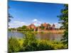 Picturesque Panorama of Malbork Castle in Pomerania Region, Poland-pryzmat-Mounted Photographic Print