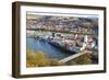 Picturesque Panorama of Passau. Germany-plotnikov-Framed Photographic Print