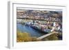 Picturesque Panorama of Passau. Germany-plotnikov-Framed Photographic Print