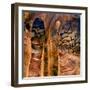 Picturesque Sandstone Rock Formations-Erez Herrnstadt-Framed Photographic Print