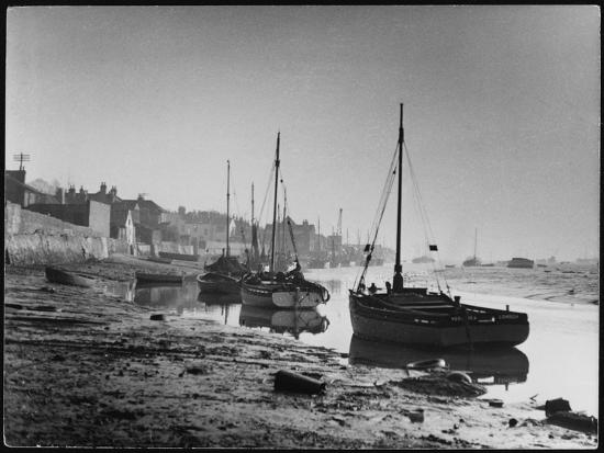 'Picturesque Scene Showing Boats Reflected in the Water Next to the ...