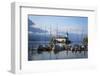 Picturesque Schloss Ort, Lake Traunsee, Gmunden, Salzkammergut, Upper Austria, Austria, Europe-Doug Pearson-Framed Photographic Print