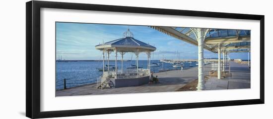 Picturesque seaside town, Dun Laoghaire, Dublin Bay, Republic of Ireland-null-Framed Photographic Print