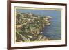 Picturesque Shoreline, La Jolla, California-null-Framed Art Print