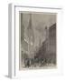 Picturesque Sketches of London, Lombard-Street-John Wykeham Archer-Framed Giclee Print