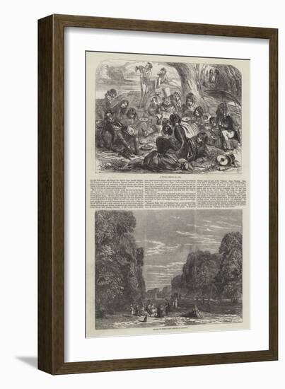 Picturesque Sketches of London-Hablot Knight Browne-Framed Giclee Print