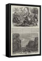 Picturesque Sketches of London-Hablot Knight Browne-Framed Stretched Canvas