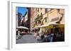 Picturesque Street in Lucca, Tuscany, Italy, Europe-Peter Groenendijk-Framed Photographic Print