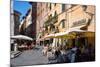 Picturesque Street in Lucca, Tuscany, Italy, Europe-Peter Groenendijk-Mounted Photographic Print