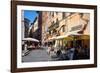 Picturesque Street in Lucca, Tuscany, Italy, Europe-Peter Groenendijk-Framed Photographic Print