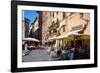 Picturesque Street in Lucca, Tuscany, Italy, Europe-Peter Groenendijk-Framed Photographic Print