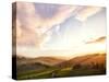 Picturesque Tuscany Landscape at Sunset, Italy-Markus Schieder-Stretched Canvas