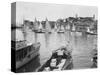 Picturesque View of Cannes Harbour-null-Stretched Canvas