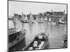 Picturesque View of Cannes Harbour-null-Mounted Photographic Print