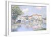 Picturesque Village-Paul Mathieu-Framed Giclee Print